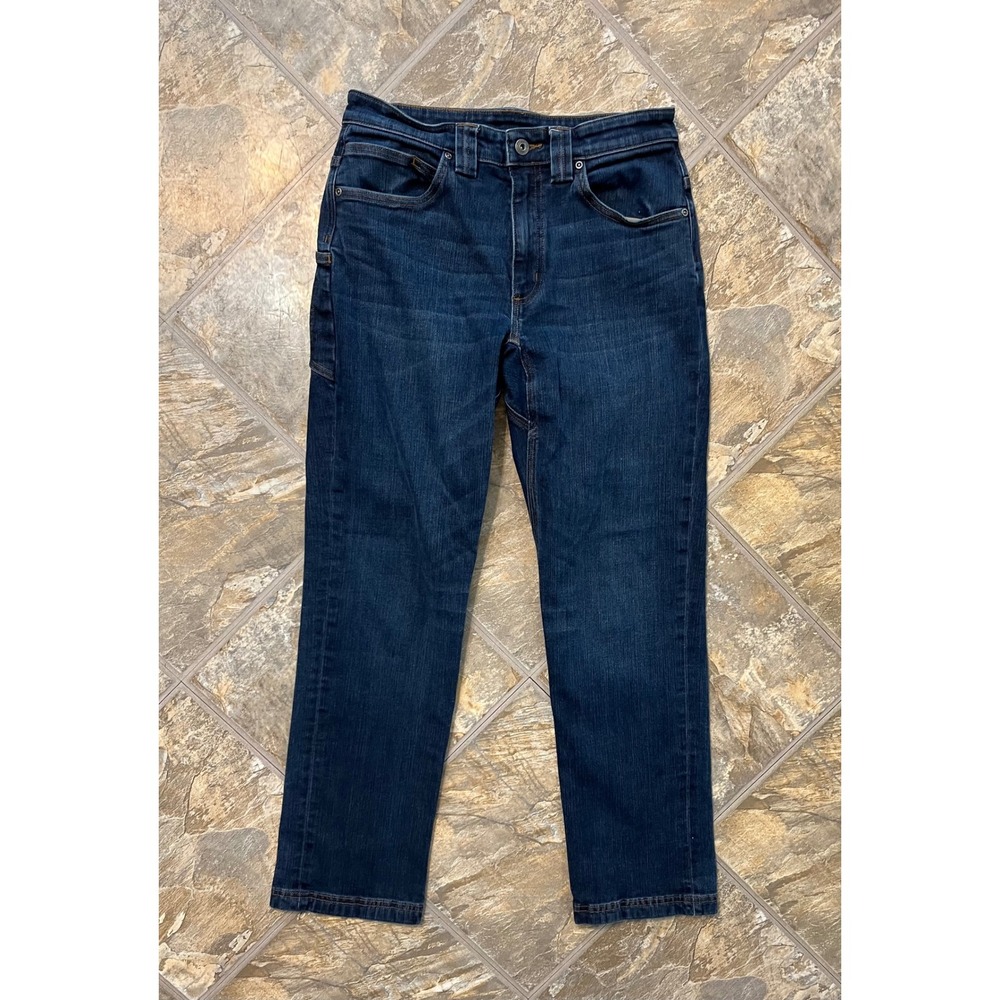 Duluth Trading Co Ballroom Doubleflex Jeans Men 30x30 Blue Standard Fit